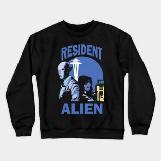 Mega Cycle Alien Crewneck Sweatshirt